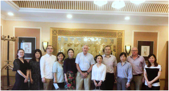 易彩堂集团与荷兰王国卫生参赞在青岛举行会晤
