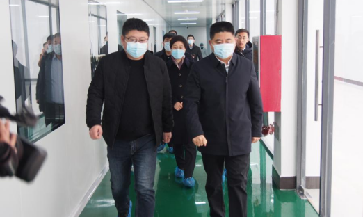 莱西市委书记周科，市长刘瑛一行到山东易彩堂控股集团言新医疗产业园考察调研